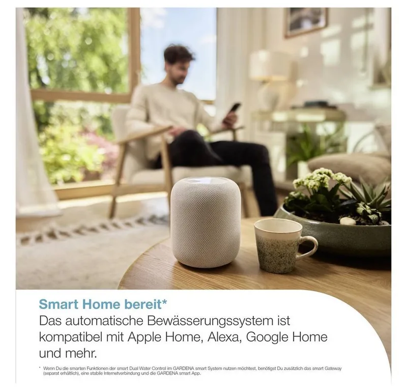 smart Dual Water Control, besproeiingscomputer de Gardena – image du produit 4 sur 5