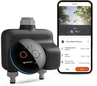 smart Dual Water Control, besproeiingscomputer de Gardena – image du produit 1 sur 5