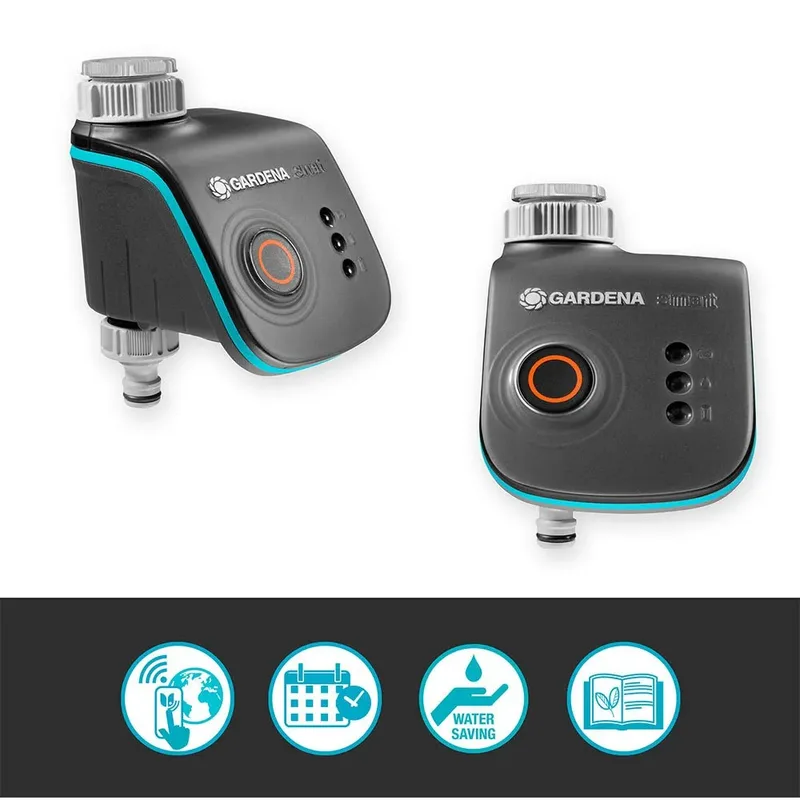 Smart Water Control Besproeiingscomputer - Besproeiingsduur 1min tot 10u de Gardena – image du produit 3 sur 6
