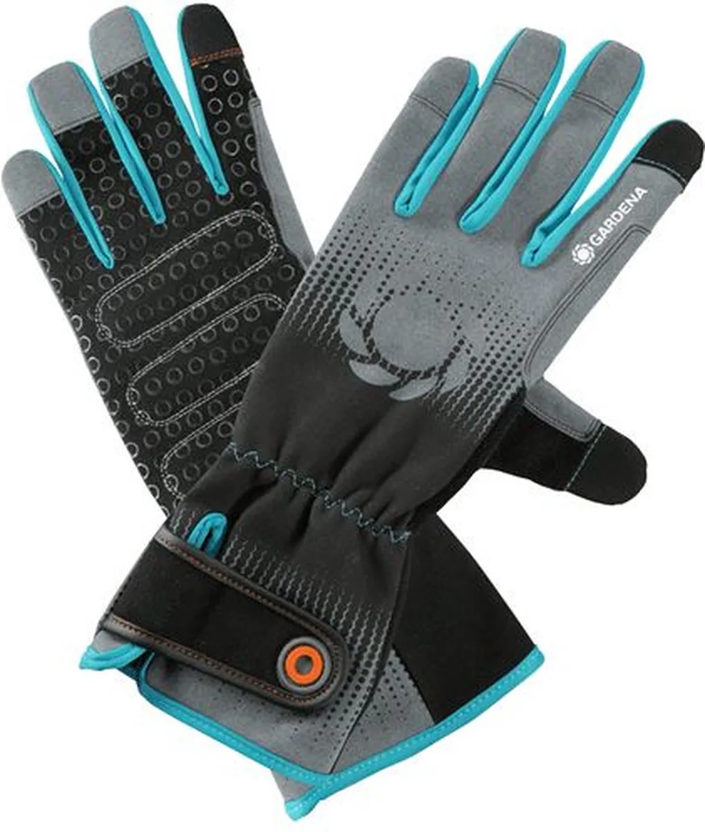 Tuinhandschoenen Polyester/nylon Zwart/grijs de Gardena, Noir, L – image du produit