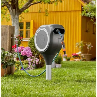 Tuinslangbox 20 RollUp M Wit Tuinslang - 20 Meter - 11 mm de Gardena, Anthracite – image du produit 2 sur 2
