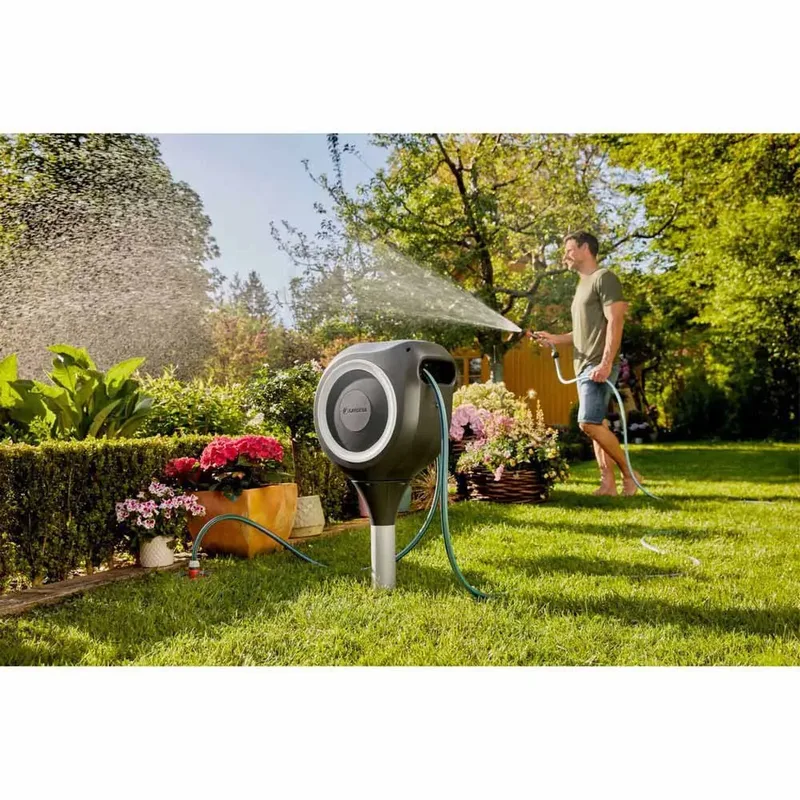 Tuinslangbox RollUp S Slanghouder - Slang Lengte 15 Meter von Gardena, Anthrazit – Produktbild 2 von 2