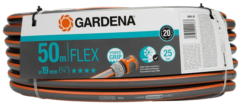 Tuyau D´arrosage Comfort Flex 9x9 19 Mm 3/4´´ 50 M fra Gardena – produktbillede 2 af 2