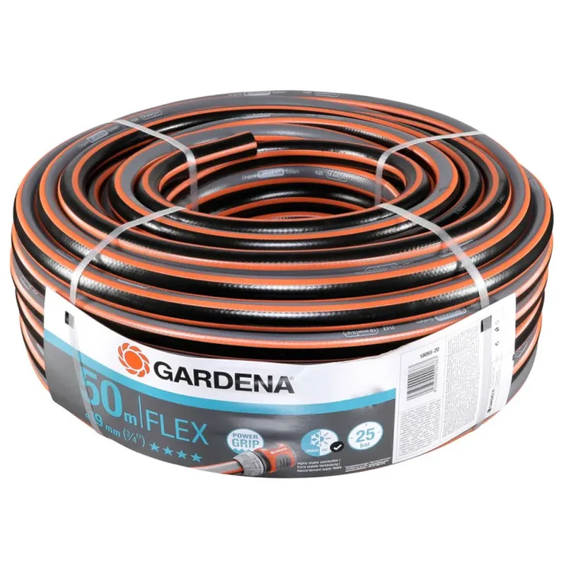 Tuyau D´arrosage Comfort Flex 9x9 19 Mm 3/4´´ 50 M fra Gardena – produktbillede 1 af 2