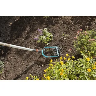 Unkrautstecher Gardena Sternfräse mit Jätemesser combisystem 14 by Gardena, Silver – product image 3 of 4