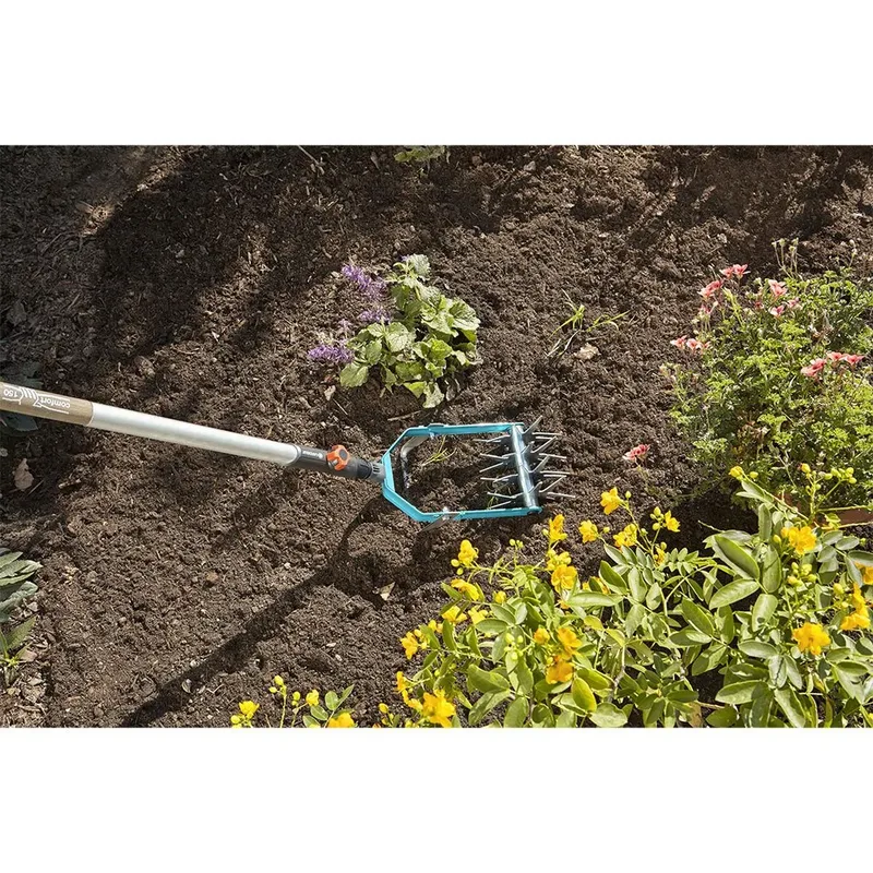 Unkrautstecher Gardena Sternfräse mit Jätemesser combisystem 14 by Gardena, Silver – product image 3 of 4