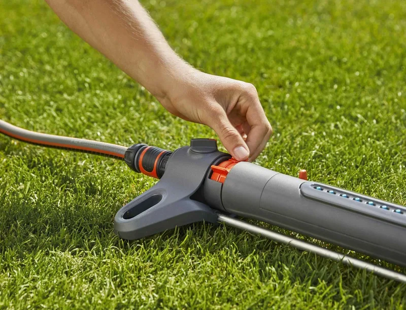 Viereckregner Gardena Viereckregner AquaZoom M fra Gardena, Blå – produktbillede 3 af 5