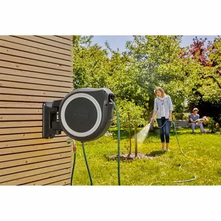 Wandslangenbox Rollup L - 30 meter - Ø 13 mm by Gardena, Anthracite – product image 2 of 2