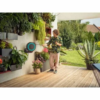 Wandslangenbox RollUp M - 20 meter - Ø 11 mm by Gardena, Anthracite – product image 4 of 5