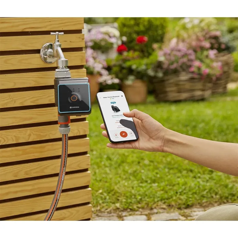 Water Control Bluetooth Besproeiingscomputer - werkt op batterijen by Gardena – product image 2 of 3