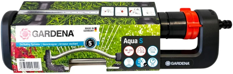 Zwenksproeier Aqua S - Tuinsproeier - 90 tot 220 m² van Gardena – productafbeelding