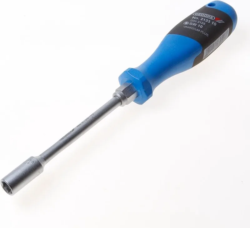 125mm 10mm Dopsleutel Schroevendraaier - 2133 10 3-C - 1746898 by Gedore, Kleurloos – product image