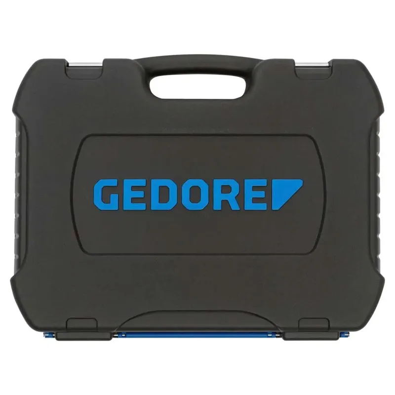 19 BMC 20 Dopsleutelset 1/4" + 1/2", 69-delig by Gedore, Blue, Silver – product image 4 of 5