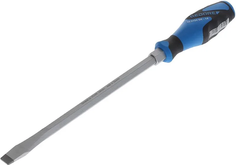 2154SK 14 Platte schroevendraaier Kopbreedte: 14 mm Koplengte: 250 mm by Gedore, Kleurloos – product image