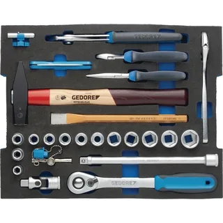 58-delige L-Boxx 136 met assortiment vakman - 1100 - 01 by Gedore – product image 2 of 2