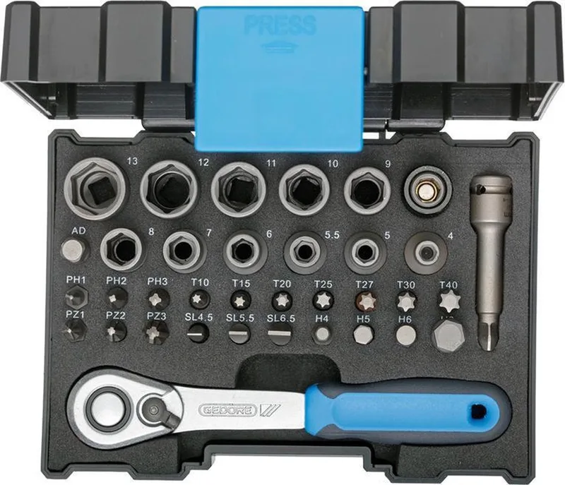 666-U-20 2998211 Bitset by Gedore, Black – product image