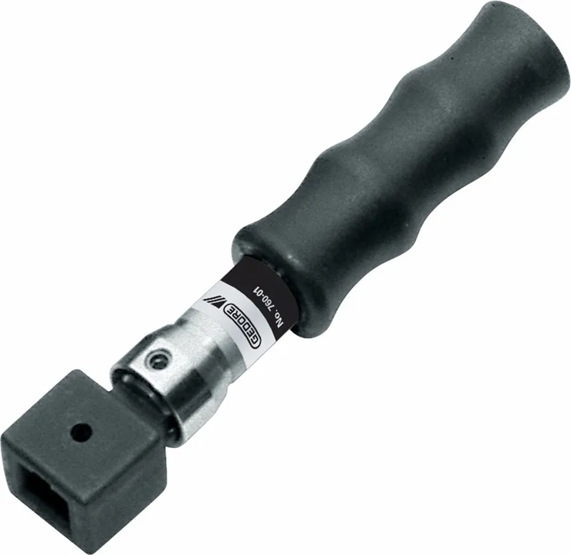 Gedore 760-01 7090770 Drehmomentschlüssel Einsteck-Vierkant 9 x 12 mm 2 - 10 Nm von Gedore, Kleurloos – Produktbild