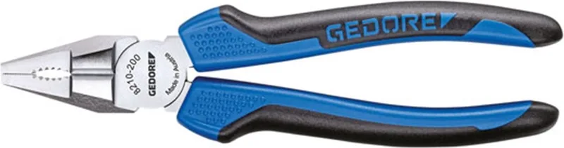 8210-160 JC Combinatietang 160mm 2C-greep (1pc) by Gedore, Blue – product image