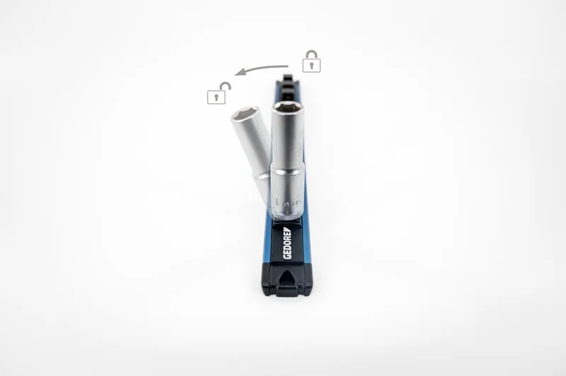 Bit+dopsleutelrail magnetisch 1/4 de Gedore – image du produit