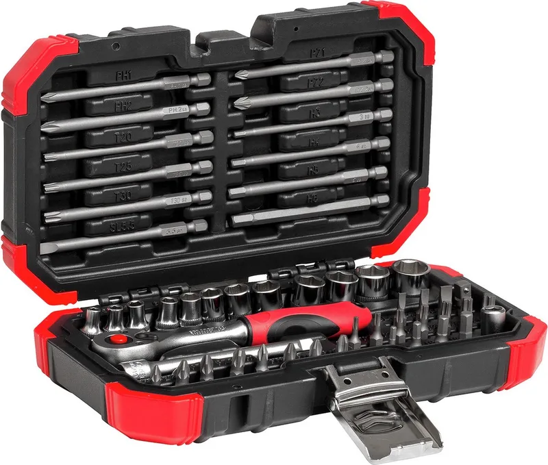 Bitset Met Ratel 51-delig by Gedore – product image