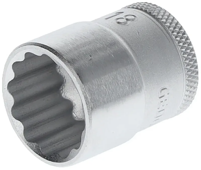 D 30 18 6231480 Vierkant massiv 10 mm (3/8 Zoll) Steckschlüsseleinsatz 18 mm 3/8 3/8 (10 mm) von Gedore – Produktbild