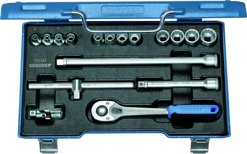 D 30 GMU-10 Steckschlüsselsatz metrisch 3/8 6239380 by Gedore – product image