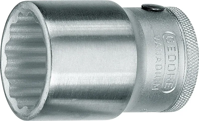 D 32 1.5/8AF 6275260 Vierkant massiv 20 mm (3/4 Zoll) Steckschlüsseleinsatz mechanische Verriegelung 41.28 mm 1 5/8 3/4 (20 mm) de Gedore – image du produit