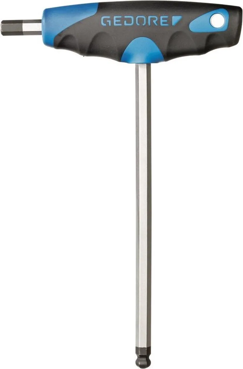 DT 2142 Haakse Inbussleutel met 2C-T-greep - 3mm van Gedore, Kleurloos – productafbeelding