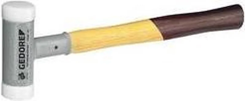 E 248 H - terugslagvrije nylon hamer - 40 mm - 730 gram by Gedore – product image