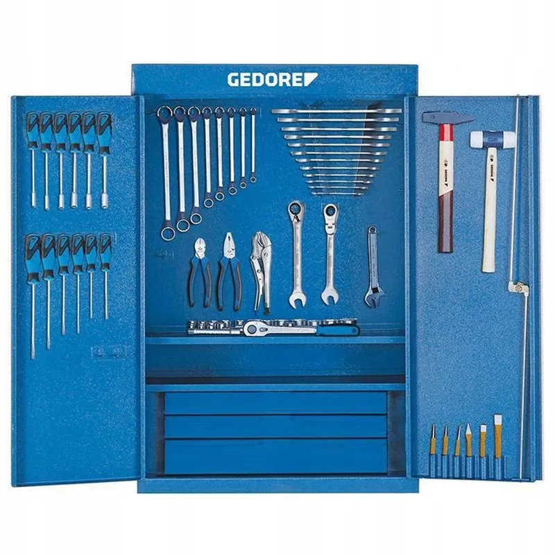 Gedore 100-delige Gereedschapset met Werkbankkast by Gedore – product image