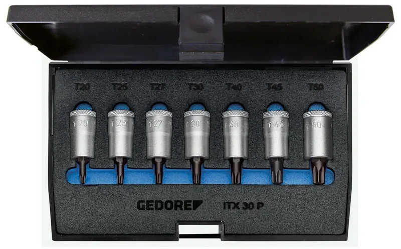 Gedore 1509926 Steckschlüssel-Bit-Einsatz-Set 3/8 (10 mm) 7teilig 1509926 by Gedore – product image