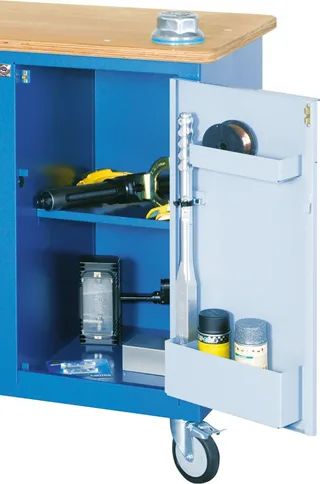 Gedore 1814958 Verrijdbare werkbank (b x h x d) 1100 x 985 x 550 mm från Gedore, Blå – produktbild 2 av 2