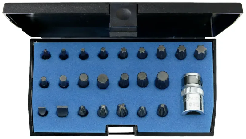 Gedore 1815695 620-024 Bit-Box 24teilig 1/4 (6.3 mm) fra Gedore – produktbillede