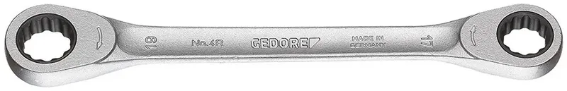 Gedore 2306816 4 R 17X19 Ring-Ratschenschlüssel Schlüsselweite (Metrisch) 17 - 19 mm von Gedore – Produktbild