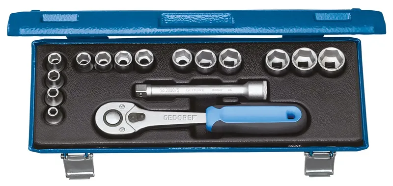 Gedore 30 JMU-10 Steckschlüsselsatz metrisch 3/8 (10 mm) 16teilig 2682885 de Gedore – image du produit