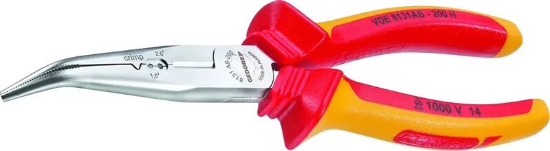 Gedore 3100383 VDE Flachrundzange Vergütungsstahl 200 mm de Gedore – image du produit 2 sur 2