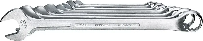 Gedore 6011870 1 B-08 Jeu de clés mixtes 8 pièces Ouverture de clé (métrique) 10 - 24 mm de Gedore – image du produit