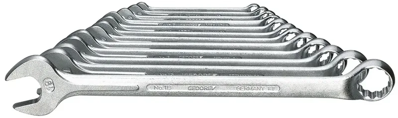 Gedore 6012840 1 B-0112 Ring-Maulschlüssel-Satz 12teilig Schlüsselweite (Metrisch) 6 - 19 mm von Gedore – Produktbild