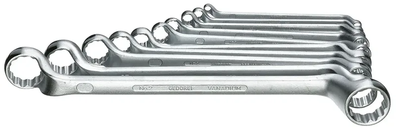 Gedore 6030740 6030740 Doppel-Ringschlüssel-Satz 10teilig Schlüsselweite (Metrisch) 6 - 27 mm von Gedore – Produktbild