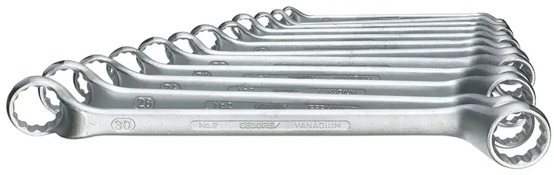 Gedore 6031040 2-120 Doppel-Ringschlüssel-Satz 12teilig Schlüsselweite (Metrisch) 6 - 32 mm von Gedore – Produktbild