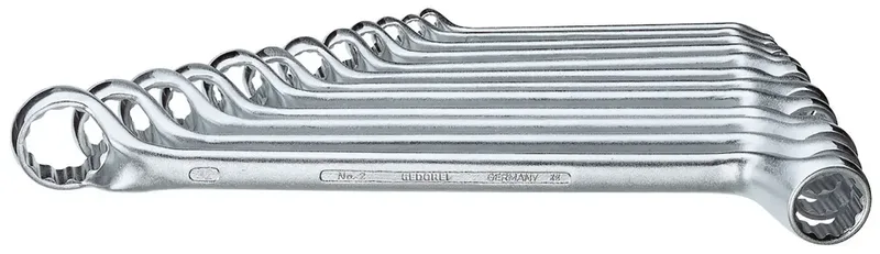 Gedore 6031390 2-122 ISO Doppel-Ringschlüssel-Satz 12teilig Schlüsselweite (Metrisch) 6 - 34 mm by Gedore – product image
