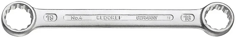 Gedore 6054250 4 14X15 Doppel-Ringschlüssel Schlüsselweite (Metrisch) 14 - 15 mm von Gedore – Produktbild