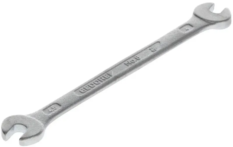 Gedore 6063400 6 4X4,5 Clé à fourche double Ouverture de clé (métrique) 4 - 4.5 mm de Gedore – image du produit