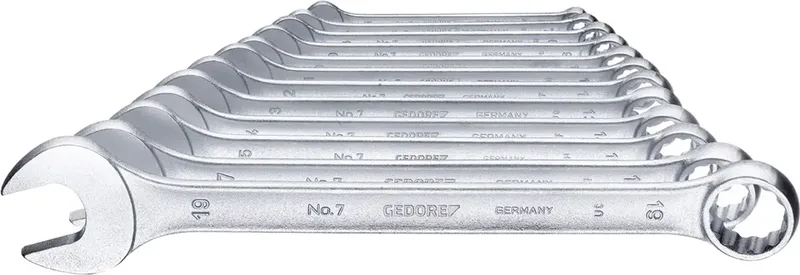 Gedore 6091530 6091530 Ring-Maulschlüssel-Satz 12teilig Schlüsselweite (Metrisch) 6 - 19 mm von Gedore – Produktbild