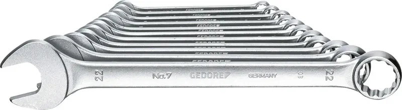 Gedore 6093070 6093070 Ring-Maulschlüssel-Satz 11teilig Schlüsselweite (Metrisch) 8 - 22 mm by Gedore – product image