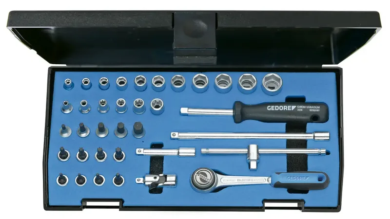 Gedore 6196710 Steckschlüsselsatz metrisch 6.5 mm 36teilig 6196710 de Gedore – image du produit