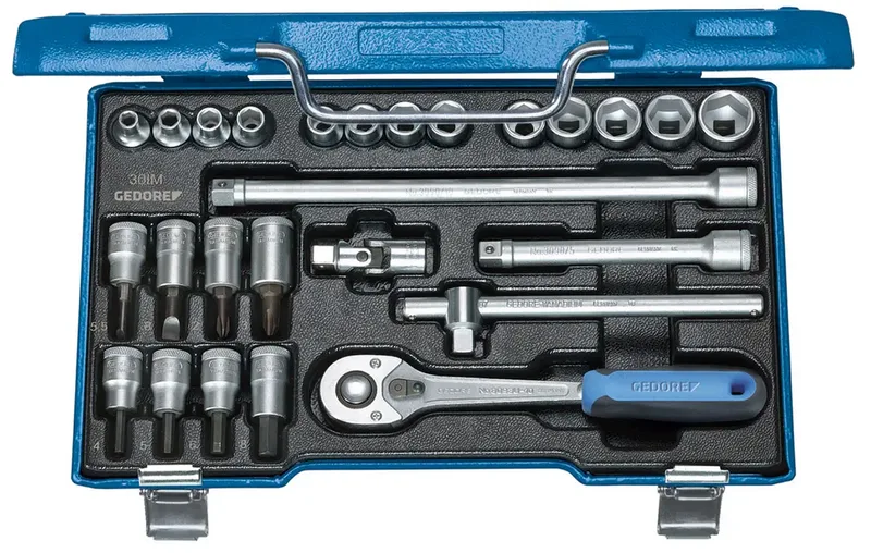 Gedore 6229740 Steckschlüsselsatz metrisch 3/8 (10 mm) 26teilig 6229740 fra Gedore – produktbillede
