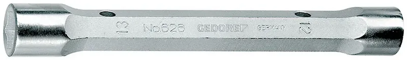 Gedore 626 12X13 6525470 hexagonal Clé à tube double 13 mm 13 mm 6 pans de Gedore – image du produit