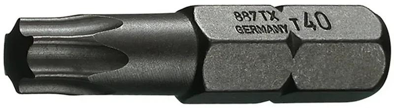 Gedore 6542640 687 TX T25 S-010 TX-Bit Antrieb: 1/4 (6.3 mm) Abtrieb: TX TX 25 25 mm från Gedore – produktbild