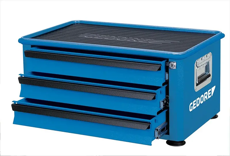 Gedore 6618130 Coffre à outils avec 3 tiroirs (l x H x P) 625 x 305 x 400 mm de Gedore, Bleu – image du produit